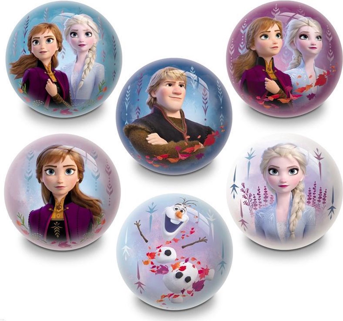 Frozen - Rubberen bal (60 mm) Willekeurige selectie