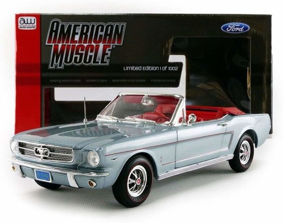 Ford Mustang Convertible 1965 - 1:18 - Auto World