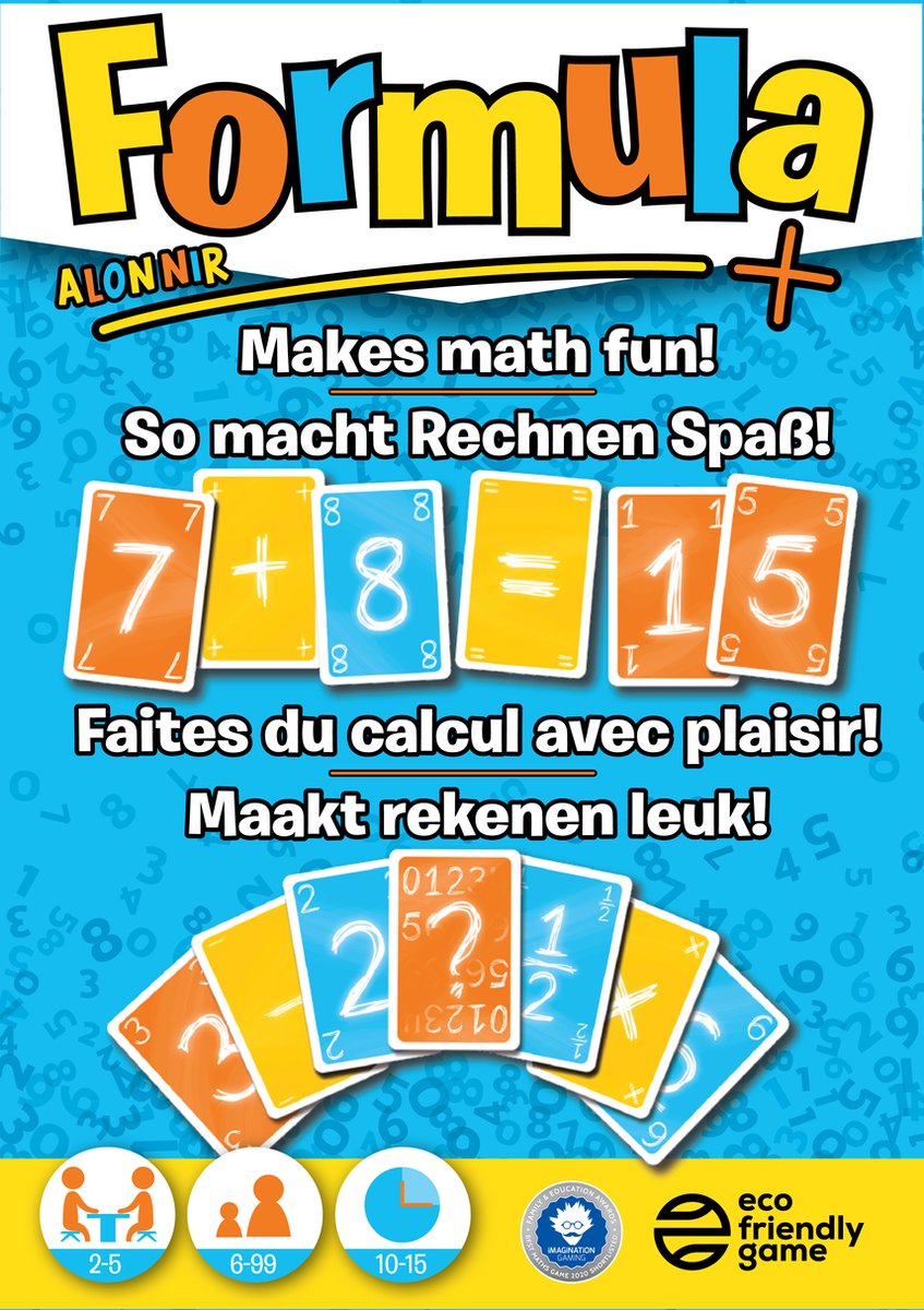 Formula - Spel - Rekenspel - Maakt rekenen leuk - Reken op je verstand