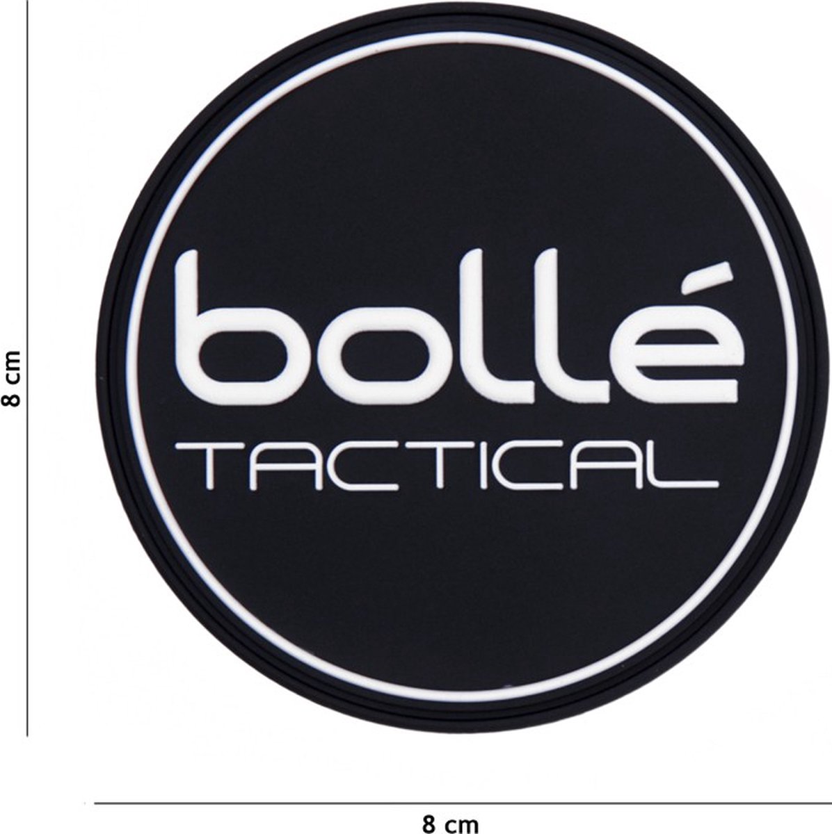 Embleem 3D PVC Bollé Tactical Zwart