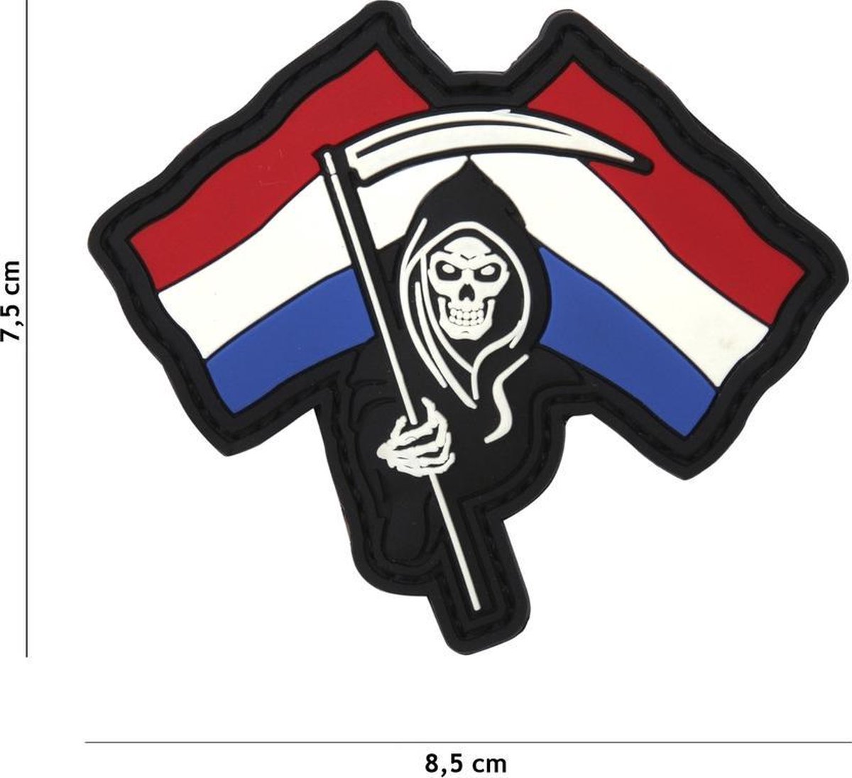 Embleem 3D PVC Dutch Reaper