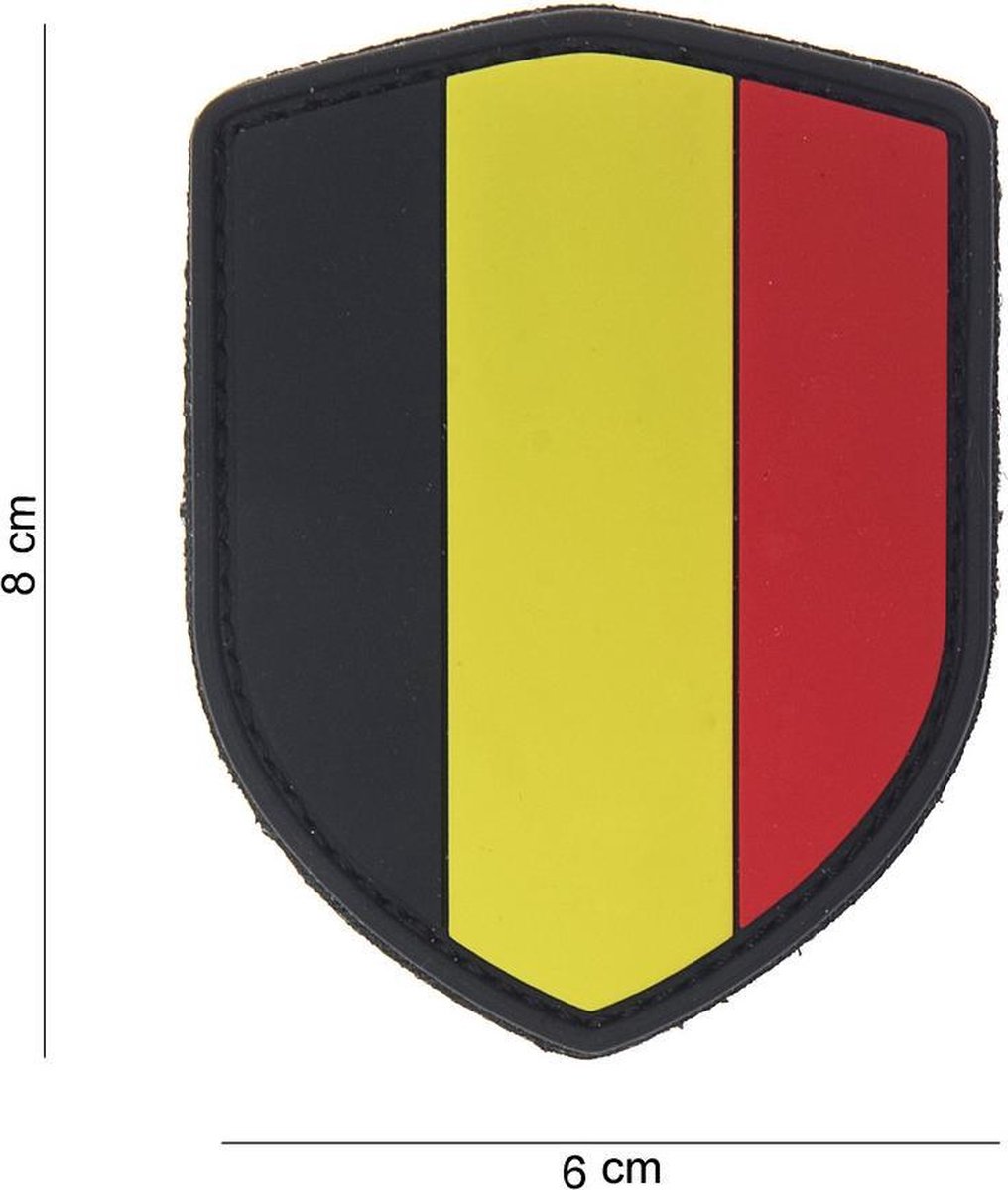 Embleem 3D PVC Schild België