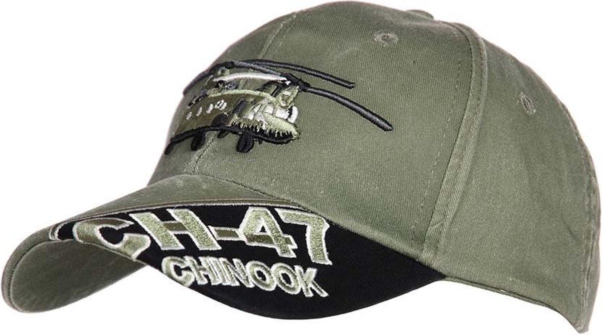   Baseball cap CH-47 Chinook stone groen