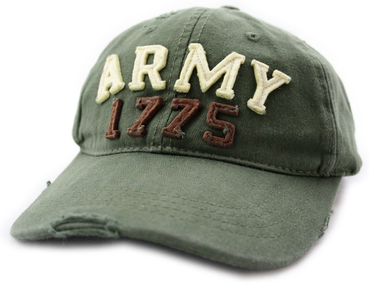 Fostex Cap stone washed ARMY groen