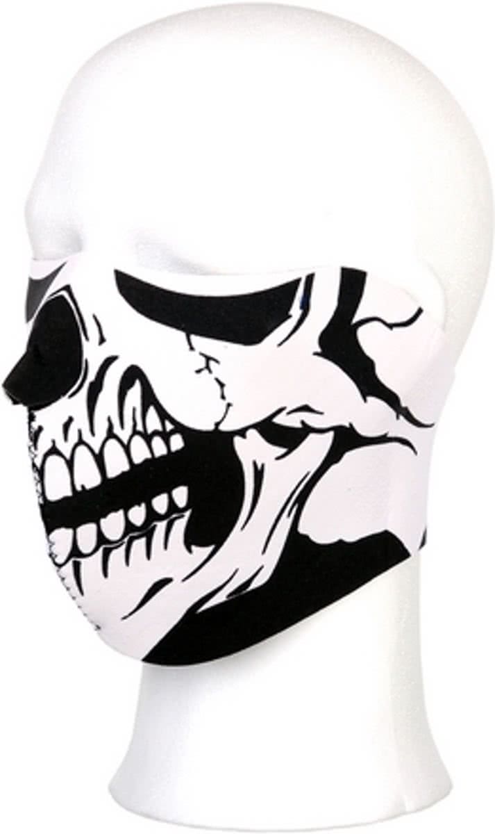 Masker doods hoofd skull half