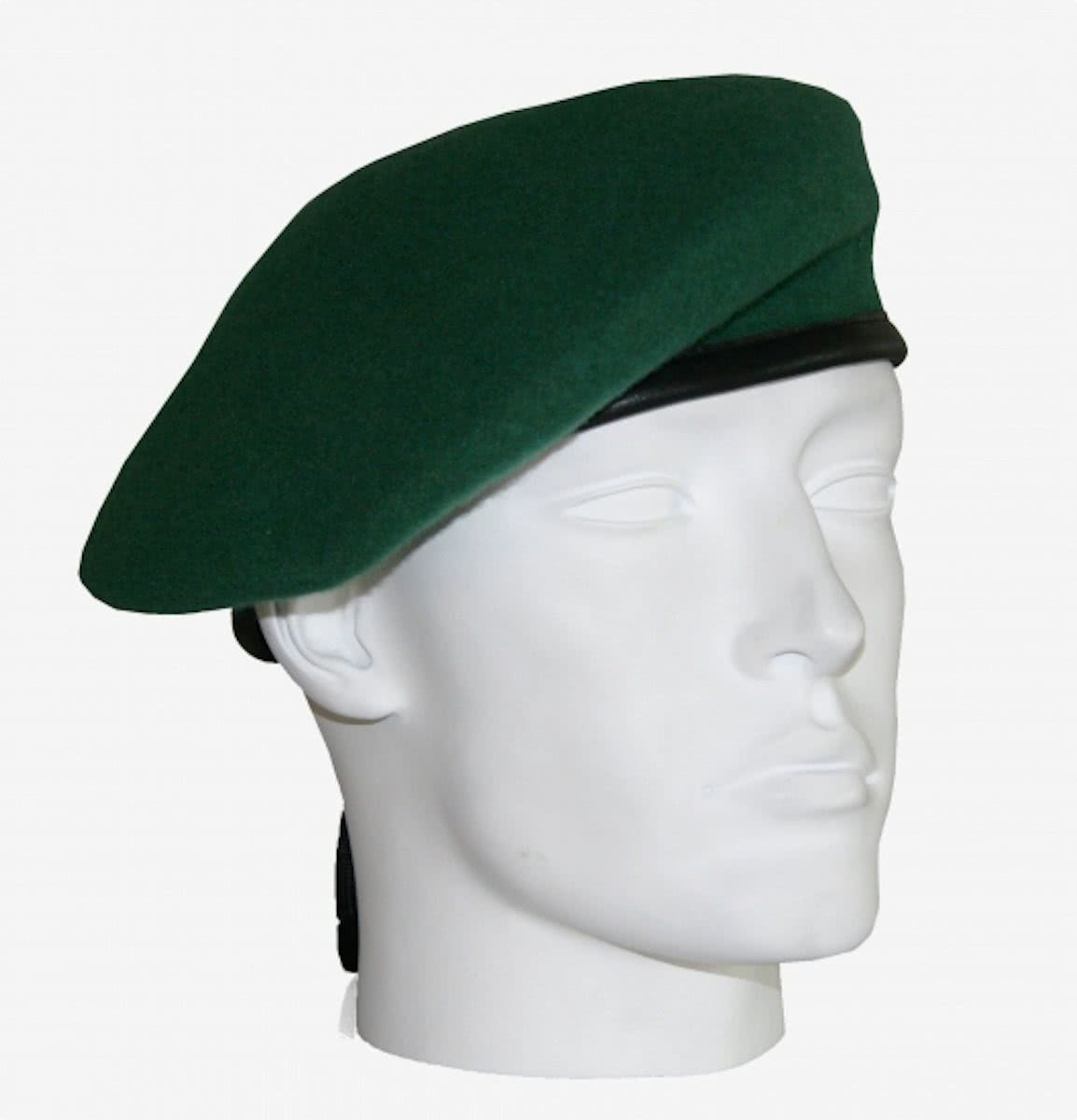 Soldaten baret commando groen 57 cm