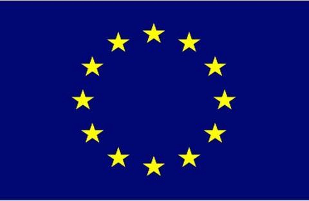 vlag Europese Unie, Europa, E.U.