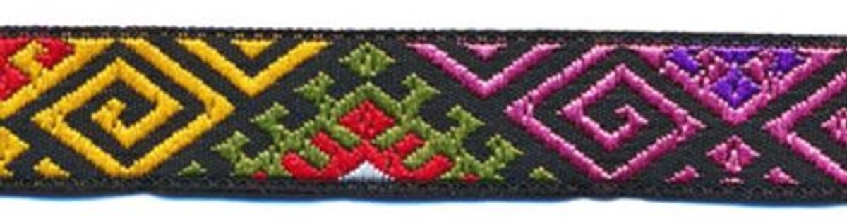   - Sierband - Lint - Multicolor - 12mm - 5 meter per rol