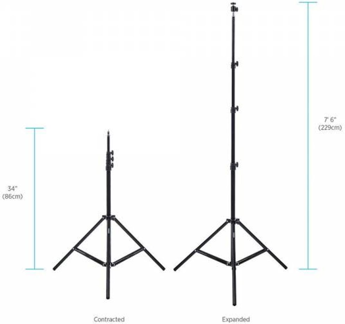 VR Tripod Standaard (2 stuks) + 2 mounts en opbergtas