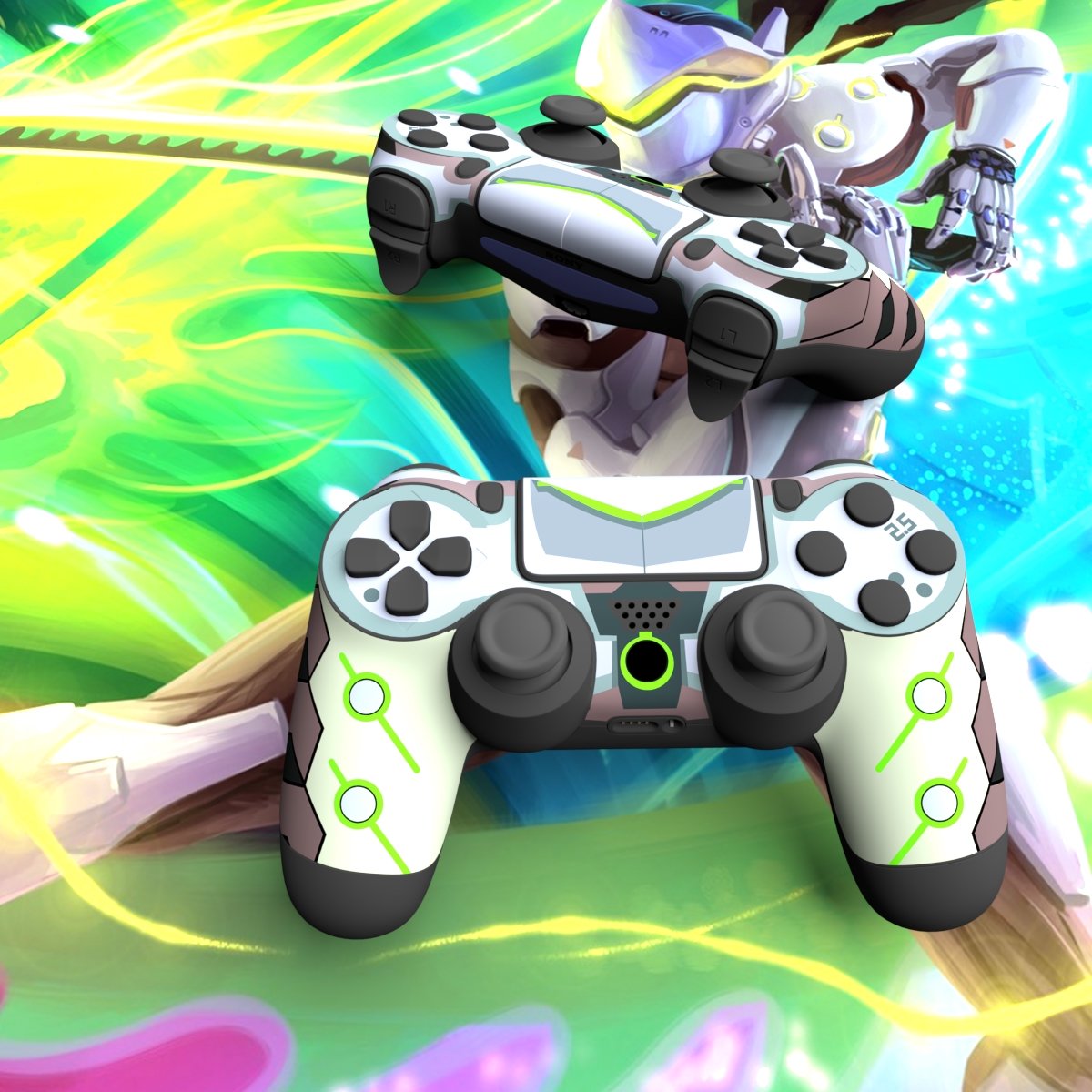 Overwatch Genji Playstation 4 sticker