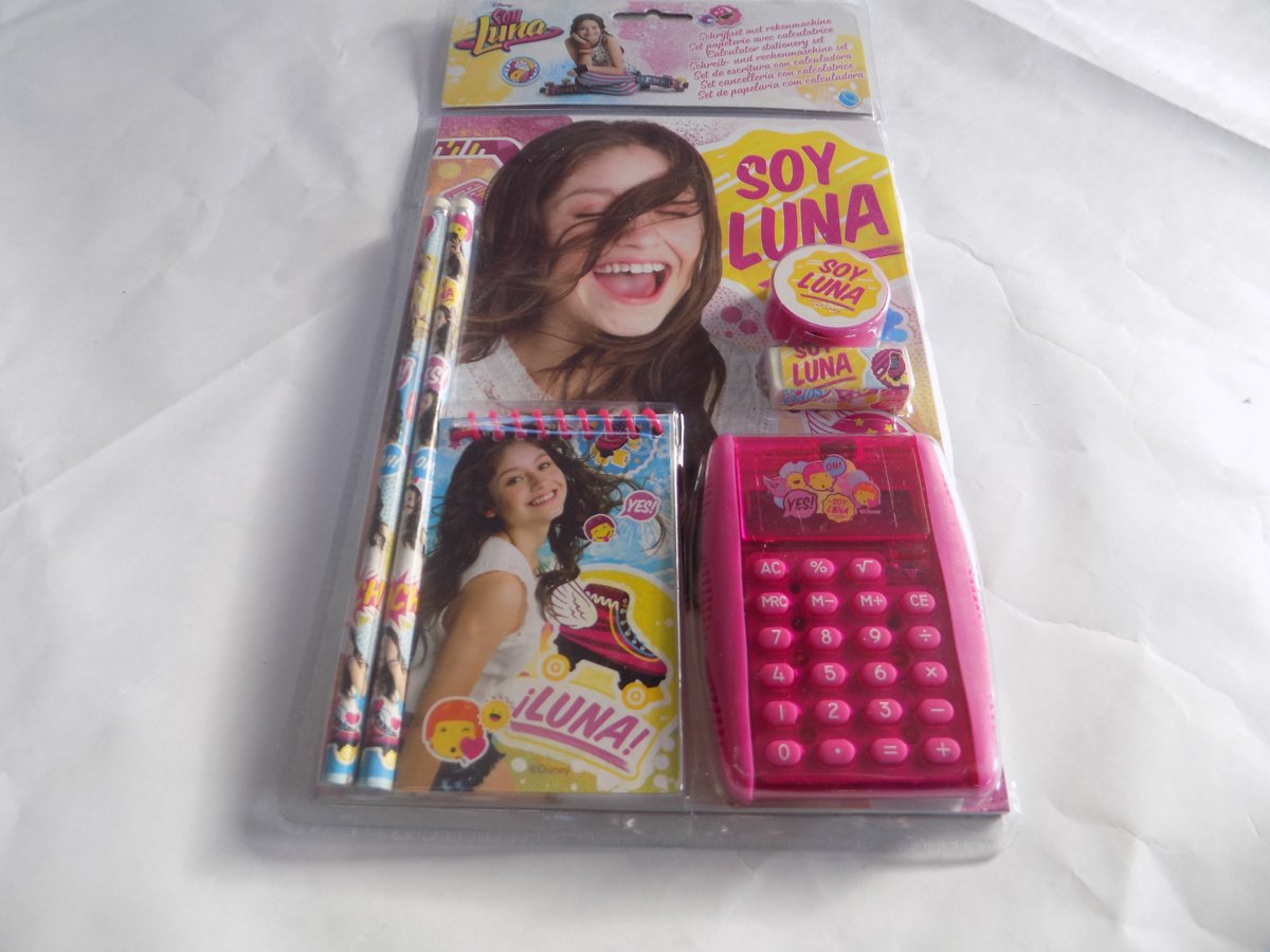 Soy Luna schrijfset met rekenmachine