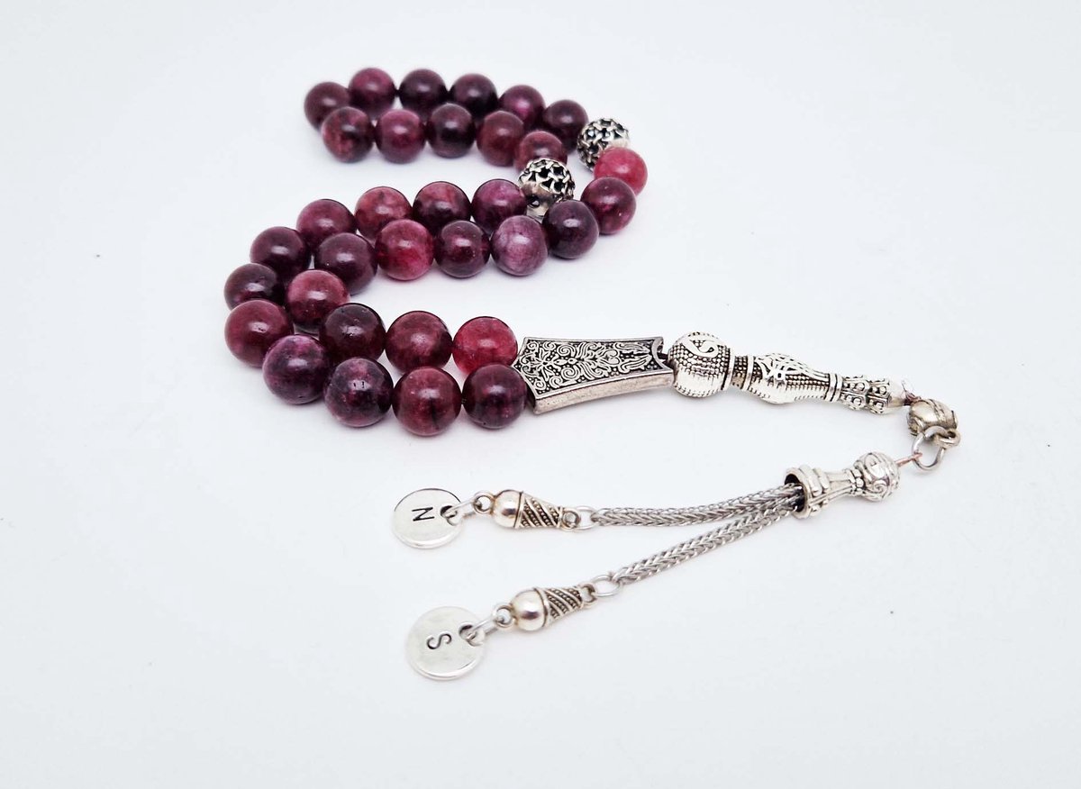 Handgemaakte Circulaire Letters tesbih 