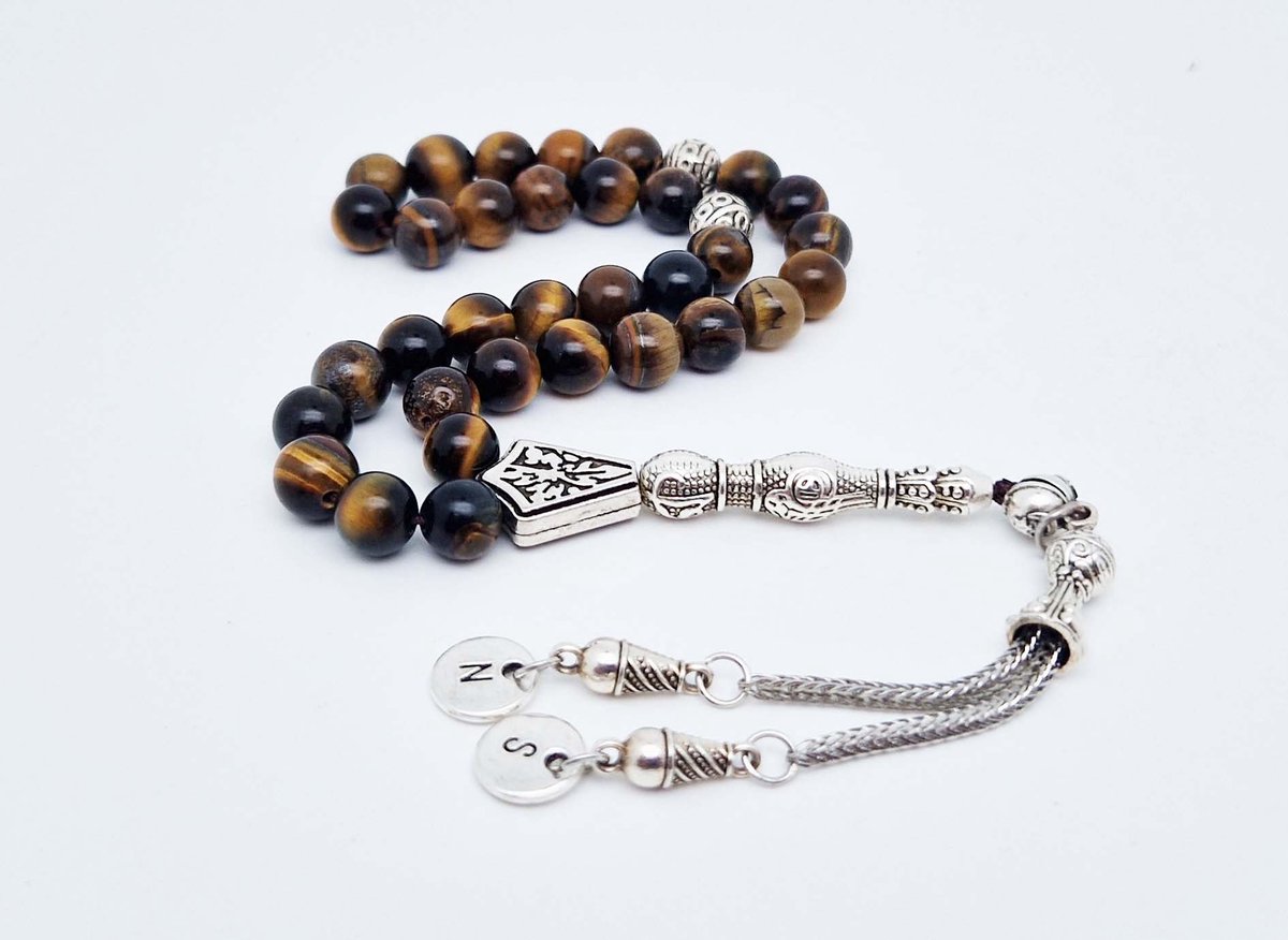 Handgemaakte Circulaire Letters tesbih 