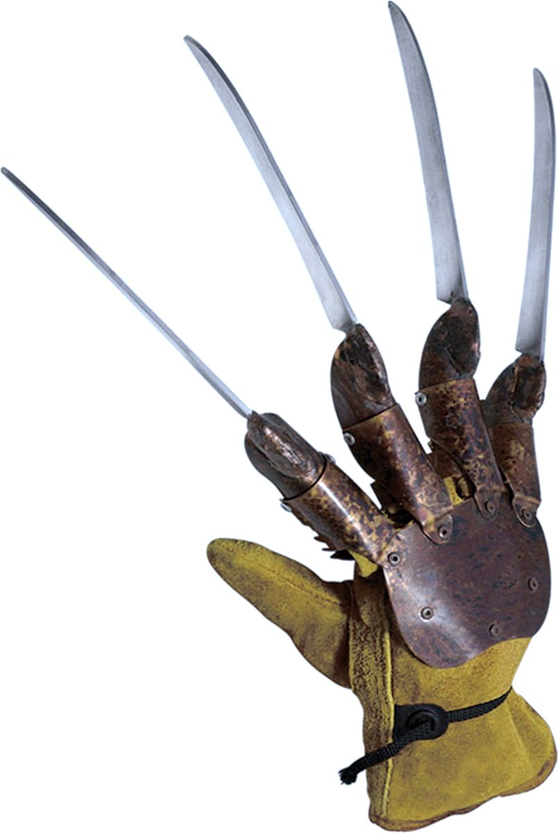 Freddy Krueger™-handschoen voor volwassenen - Verkleedattribuut