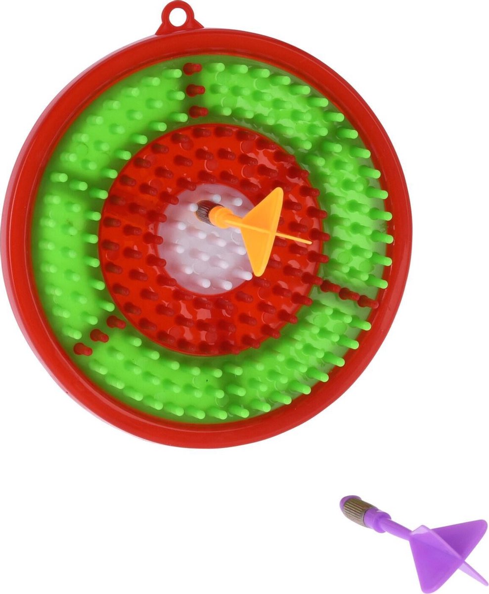 Free And Easy Dartbordset Junior 16,1 Cm Rood/groen 3-delig