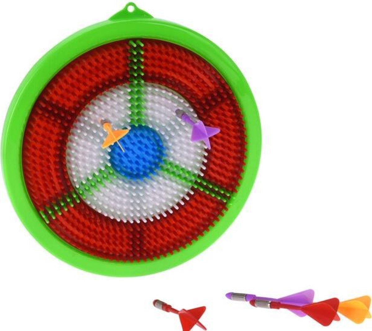 Free And Easy Dartbordset Junior 23,5 Cm Groen/rood 7-delig