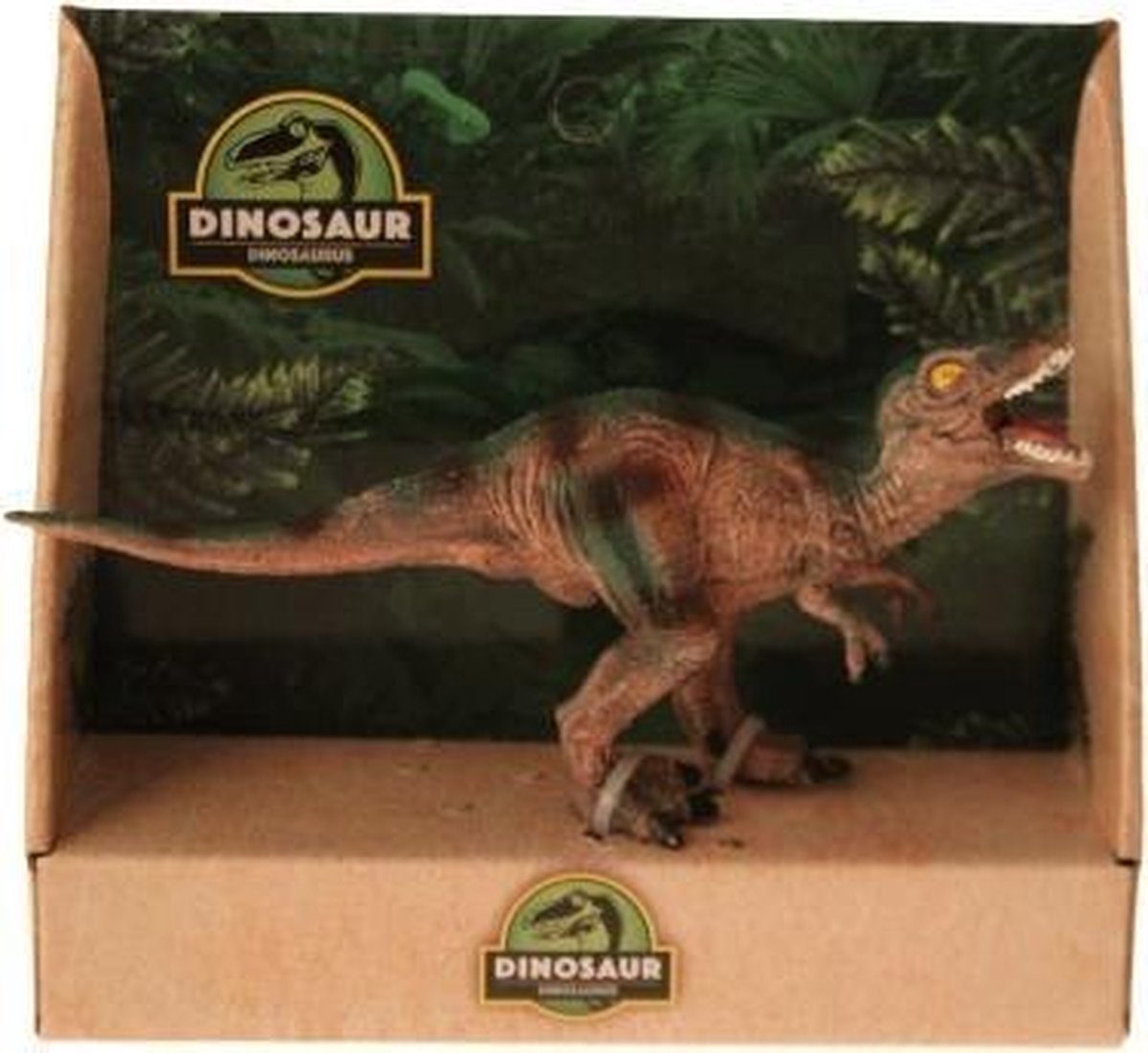 Free And Easy Dinosaurus T-rex Bruin 15 Cm