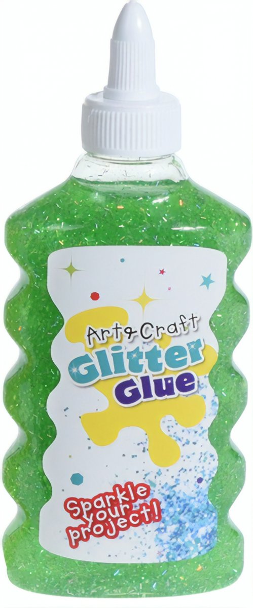 Free And Easy Glitterlijm 180 Ml Groen