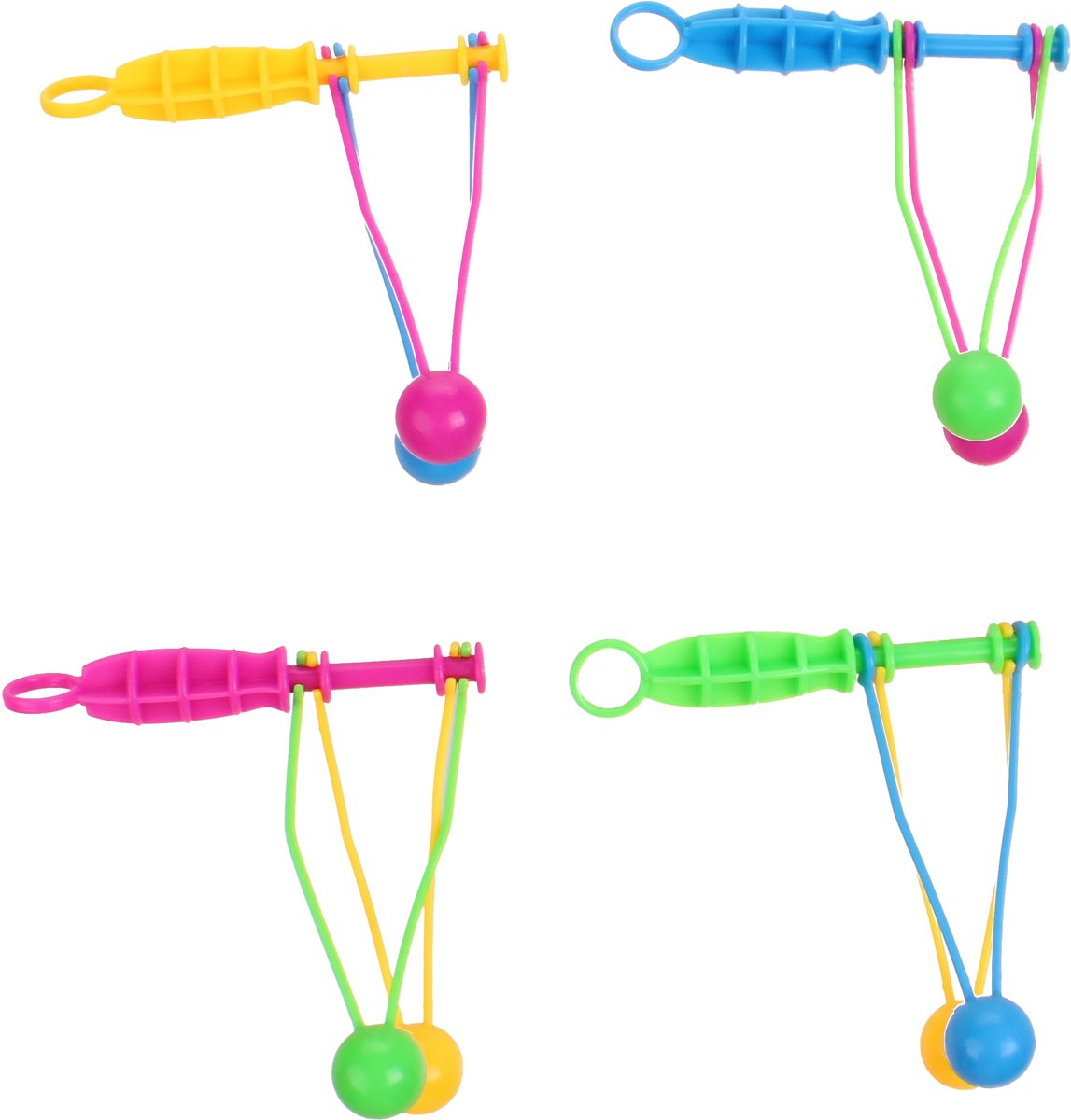 Free And Easy Ketsballen 9 Cm 4-delig