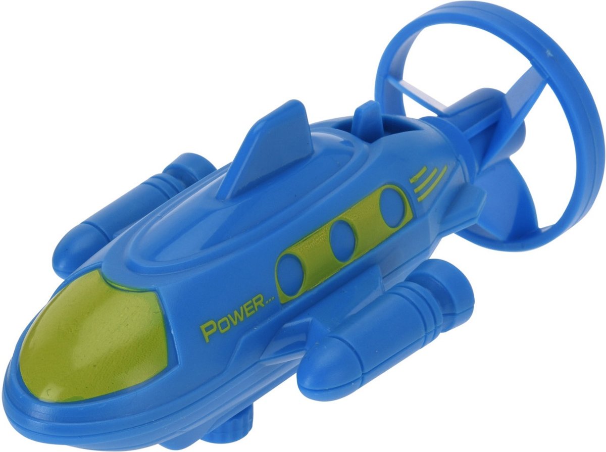 Free And Easy Onderwater Opwindfiguur Duikboot 16 Cm Blauw