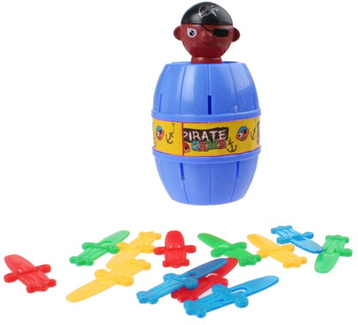 Free And Easy Piratenspel Pirate Game Blauw 14-delig