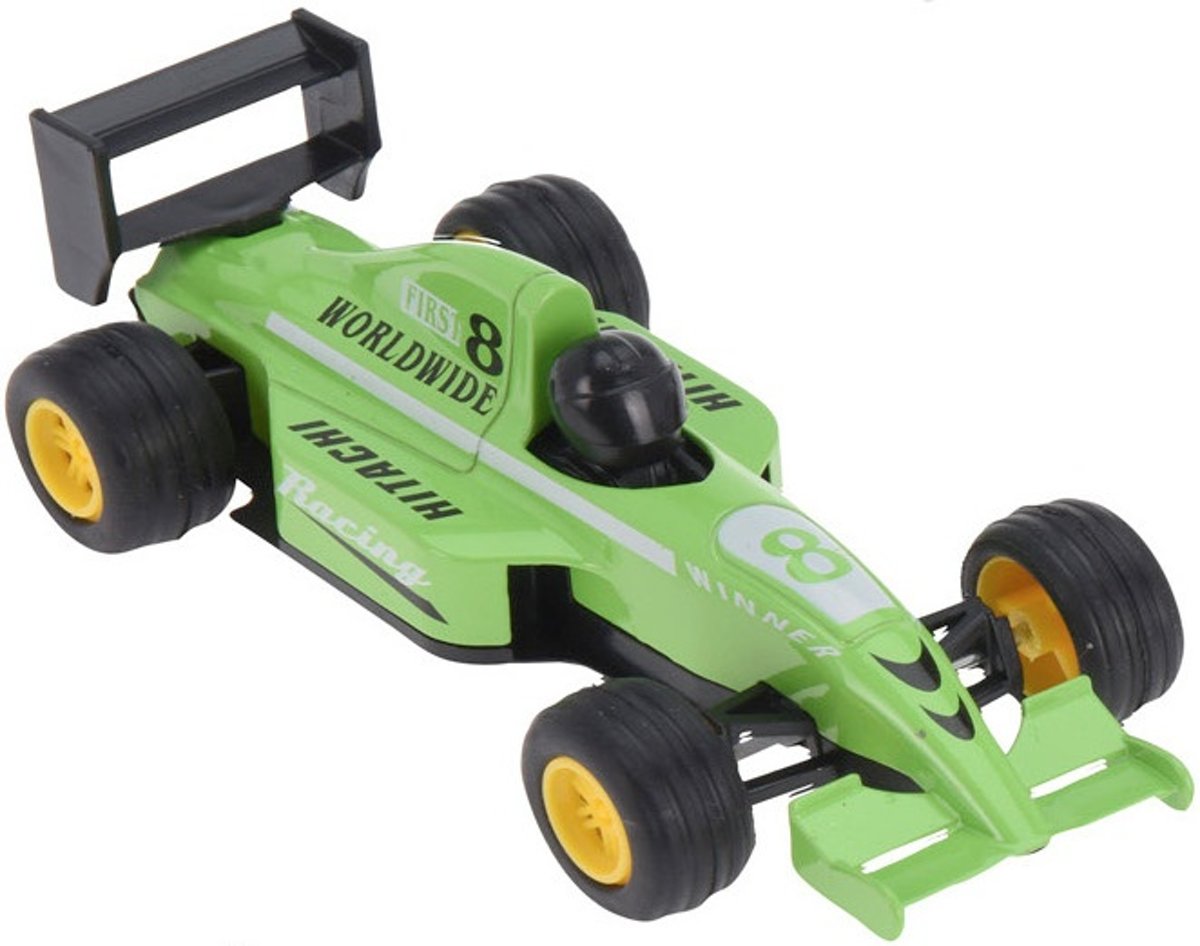 Free And Easy Raceauto 13 Cm Groen