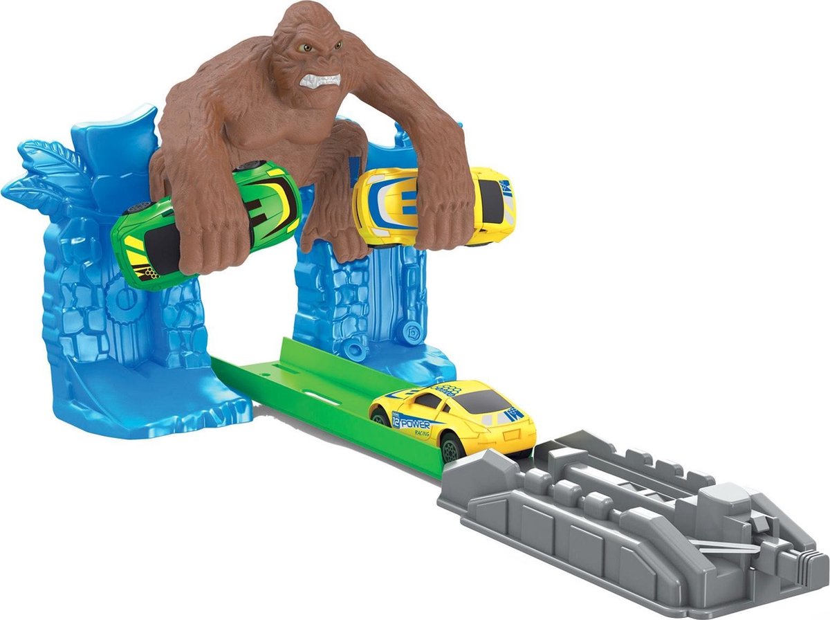 Free And Easy Racebaan Kingkong Spoor Junior Blauw