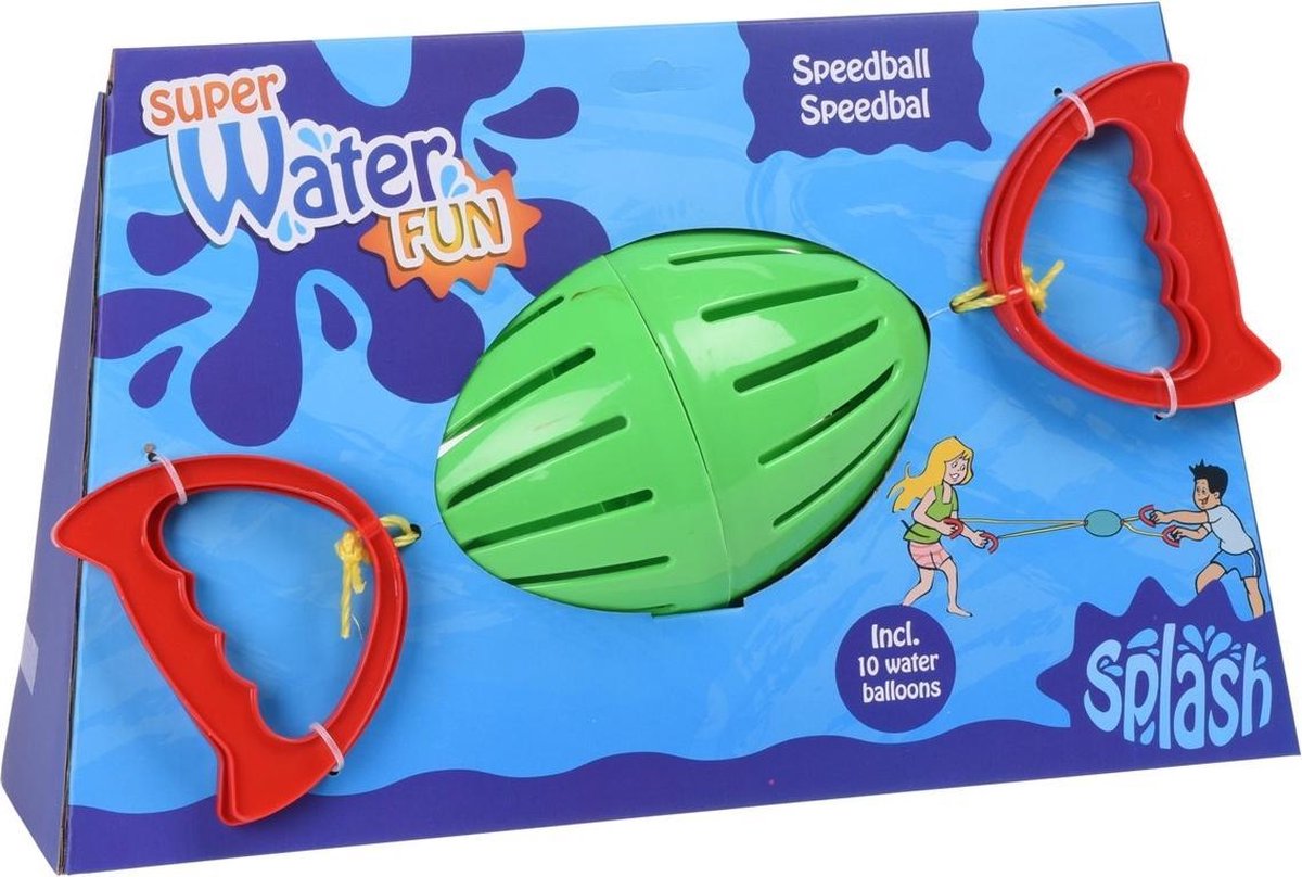 Free And Easy Splashbal Groen 20 Cm + 10 Waterballonnen