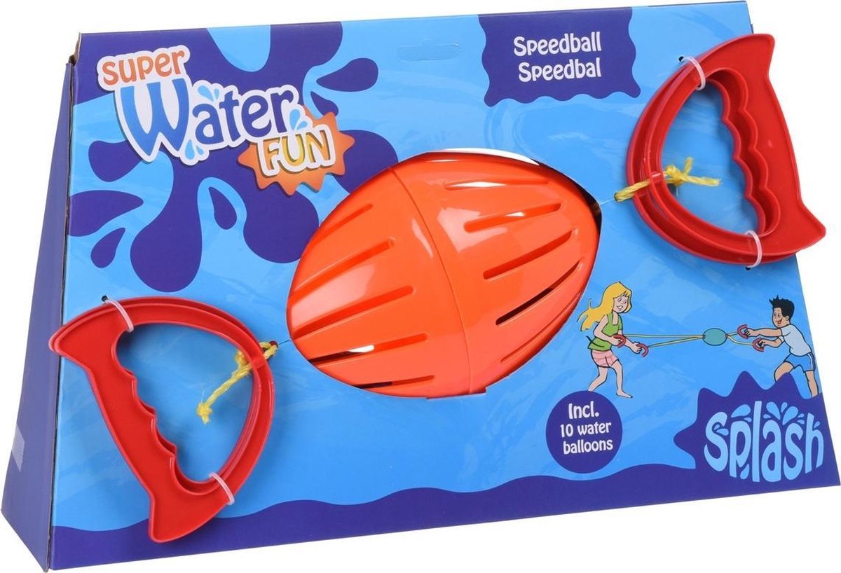 Free And Easy Splashbal Oranje 20 Cm + 10 Waterballonnen