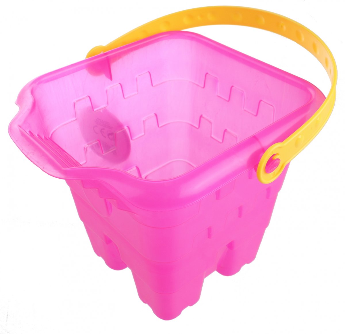 Free And Easy Strandemmer Vierkant 17 Cm Roze