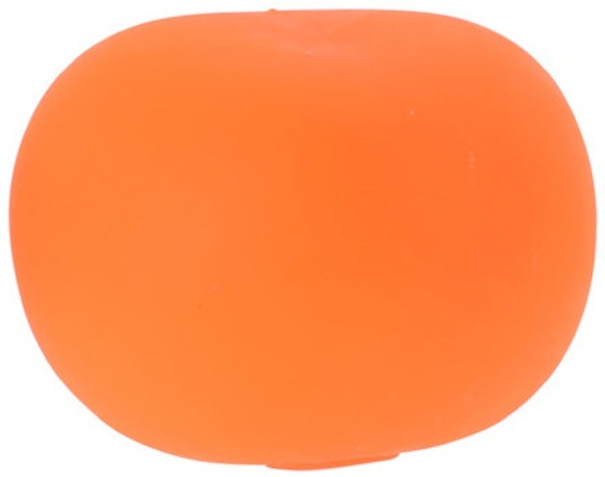 Free And Easy Stressbal Kneedbal Squishy 7 Cm Oranje