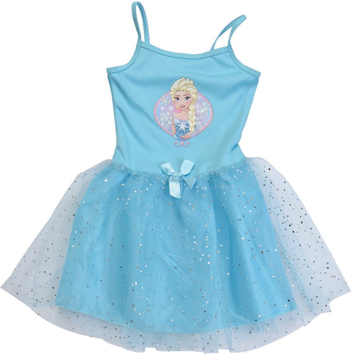 Free And Easy Tutu-jurk Frozen Blauw Maat 110-116