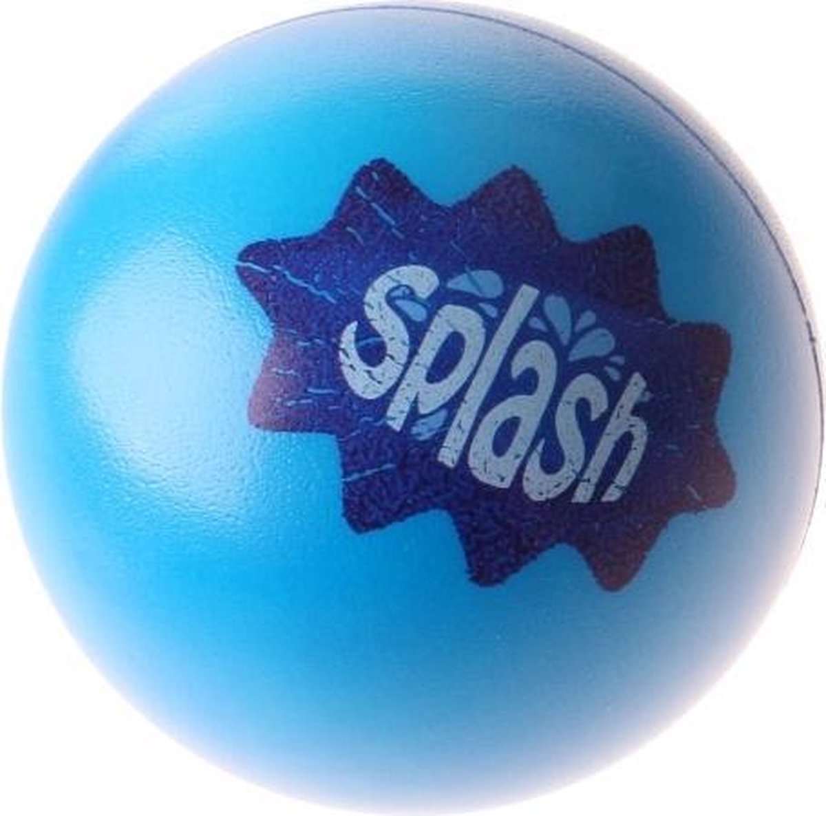 Free And Easy Water Stuiterbal Splash 9,5 Cm Blauw