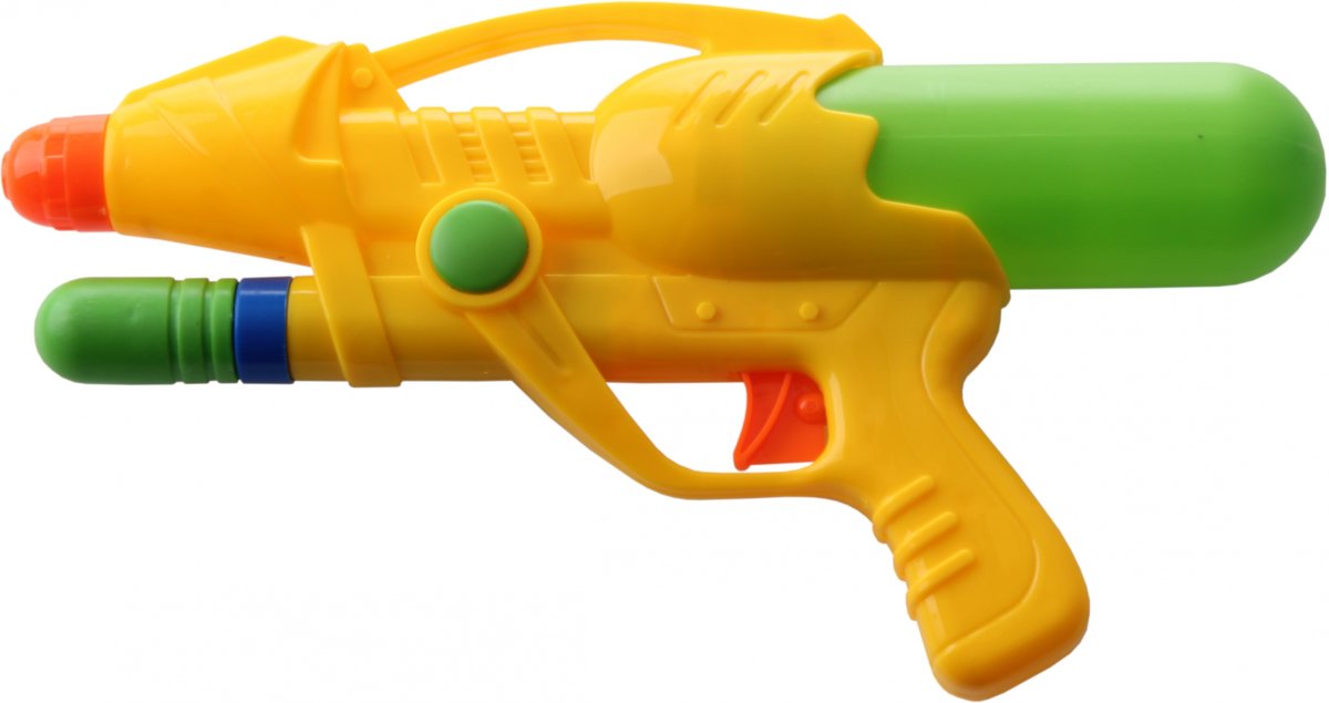 Free And Easy Waterpistool Geel/groen 26 Cm