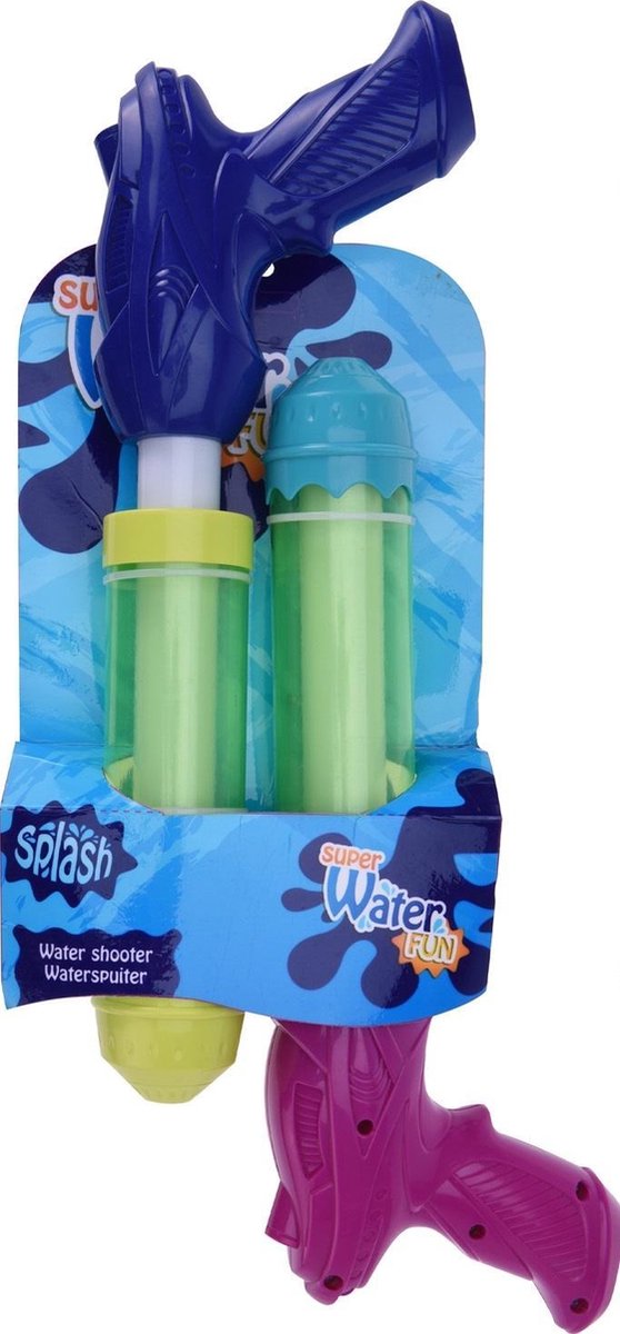 Free And Easy Waterpistoolset  20 Cm 2 Stuks