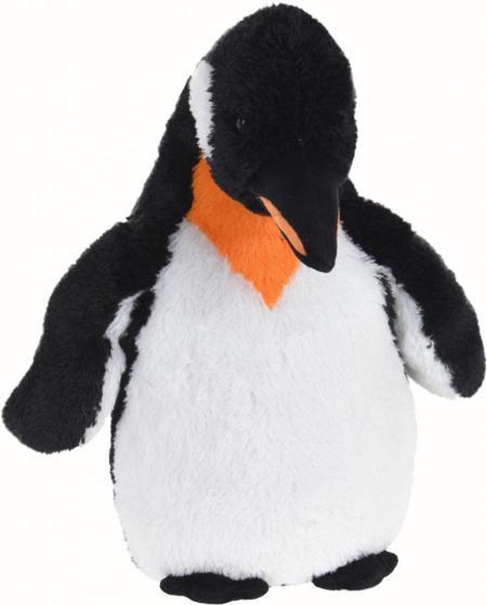 knuffel pingu√Øn junior 60 cm pluche zwart/wit