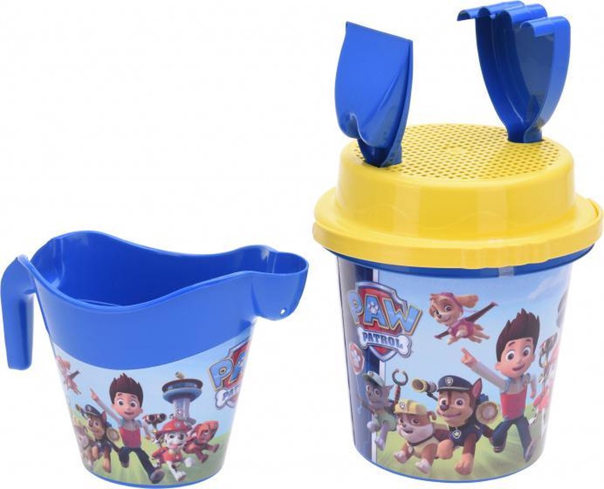 strandset blauw paw patrol 5-delig