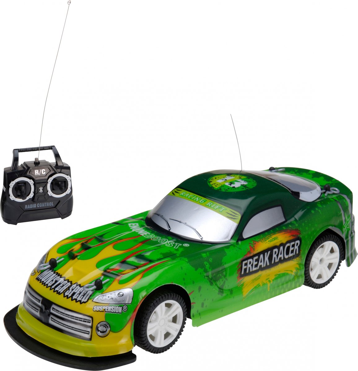 Free And Easy Rc Raceauto Groen 33 Cm 1:14