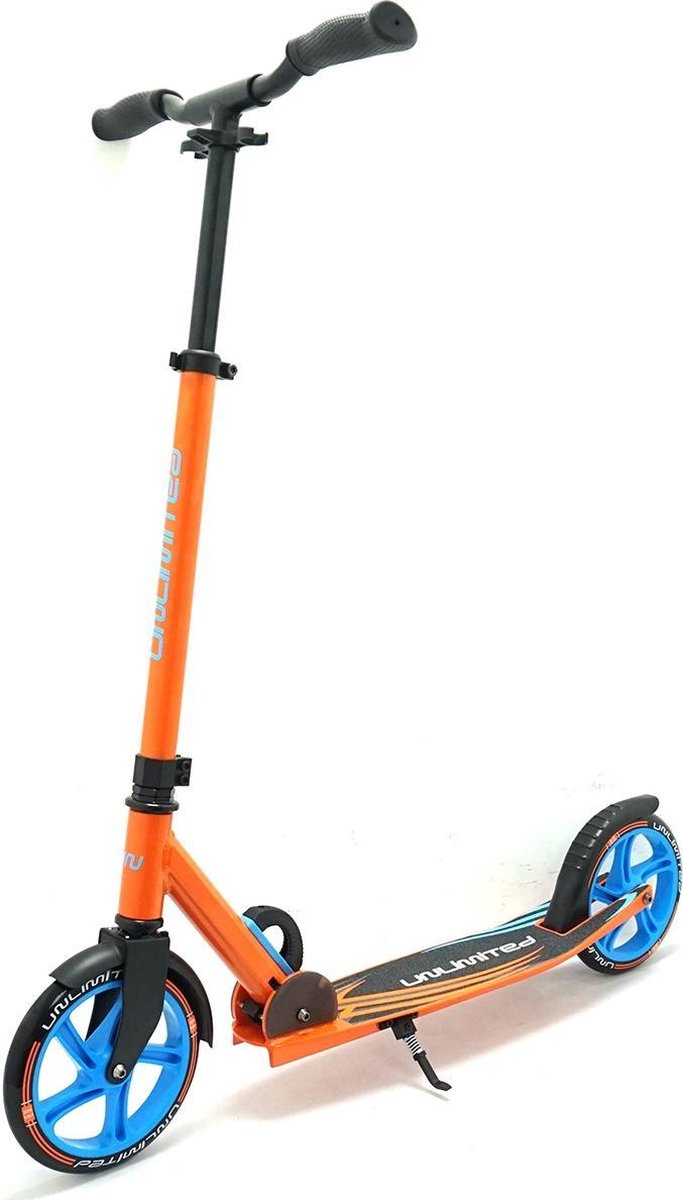 Scooter Step Free2Move - Unlimited - Opvouwbare step - Zwart-Oranje