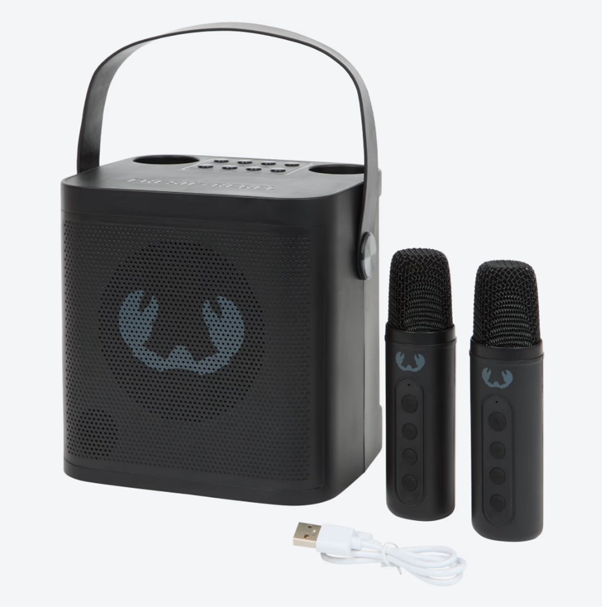 Fresh ’n Rebel Kids draadloze karaoke-set - ZWART