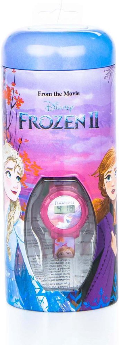 Frozen Disney Spaarpot met horloge