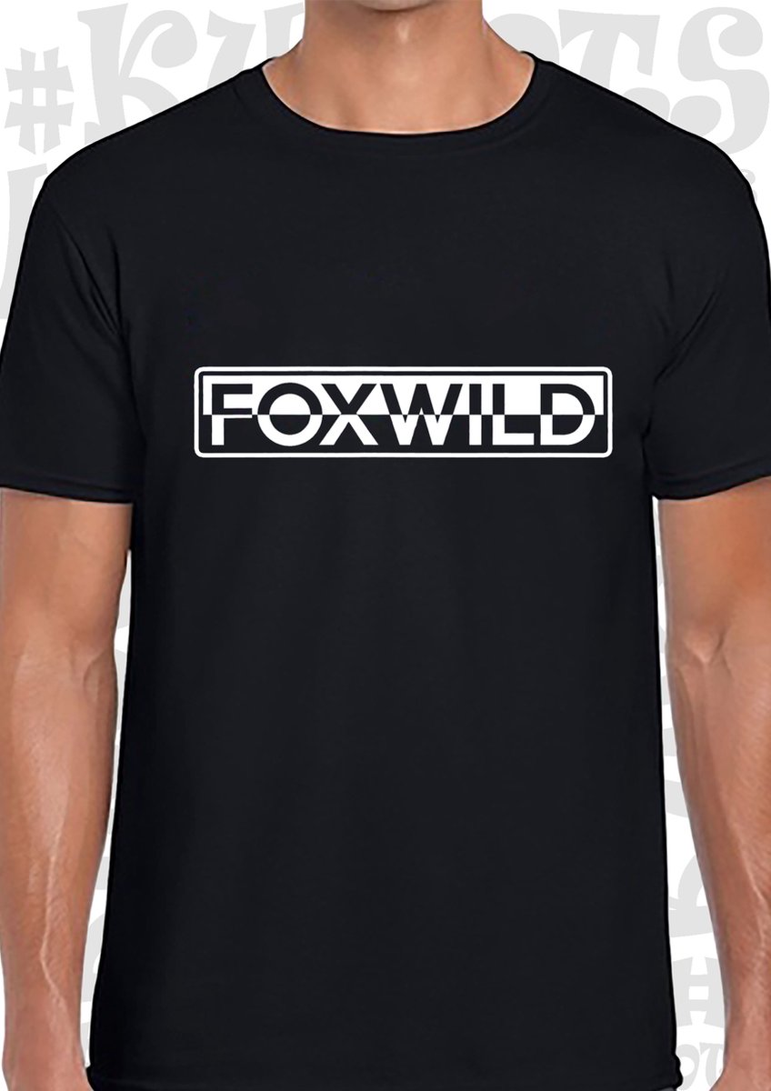 FOXWILD herenshirt - Zwart - Maat 3XL - Korte mouwen - Ronde hals - Peter Gillis - Massa is Kassa - Grappig - Humor - Quotes - Kwoots