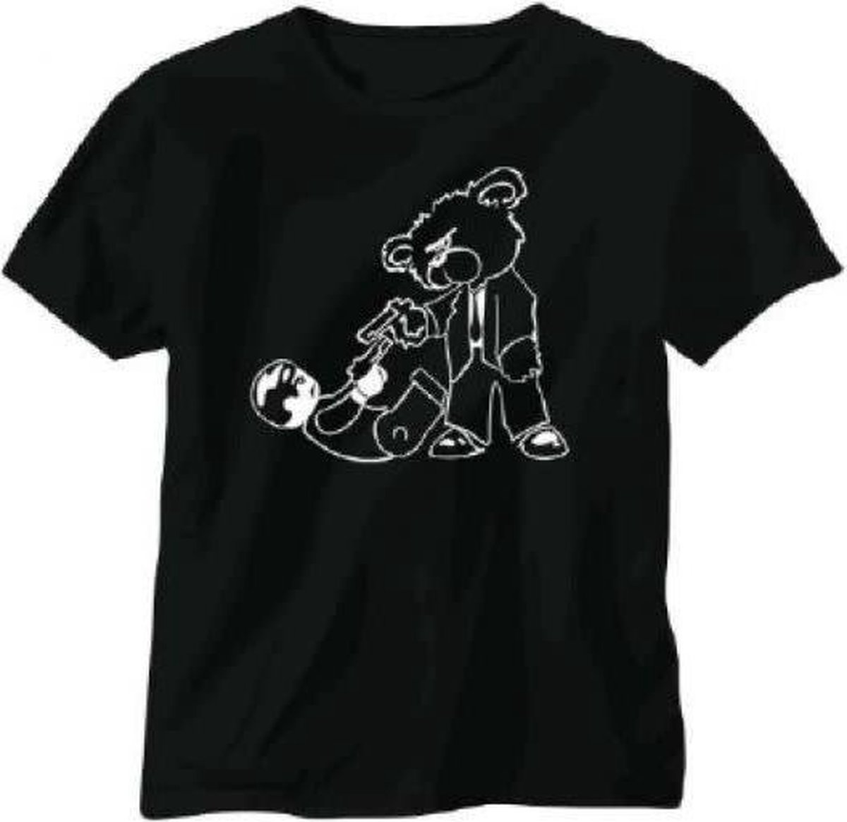 T-Shirt Teddy Bear Stand Off - Medium