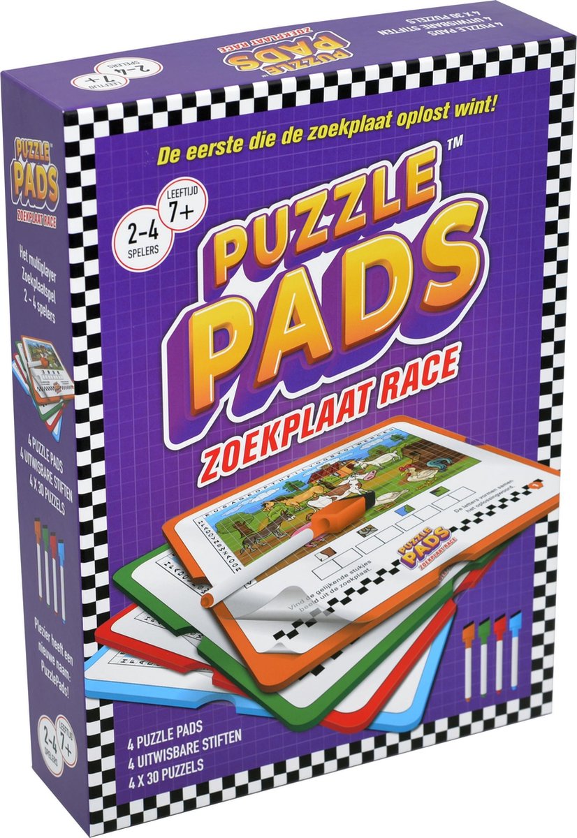 PuzzlePads - Zoekplaat race - Bordspel