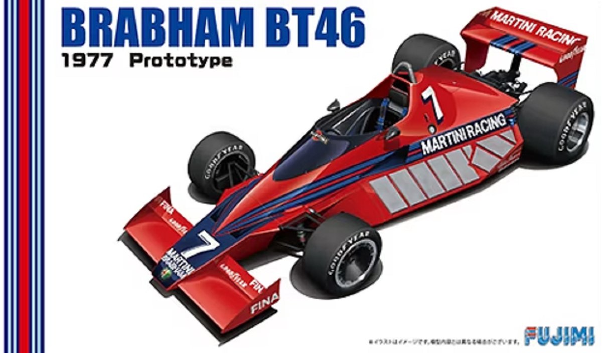 1:20 Fujimi 09185 Brabham BT46 - 1977 Prototype Plastic kit