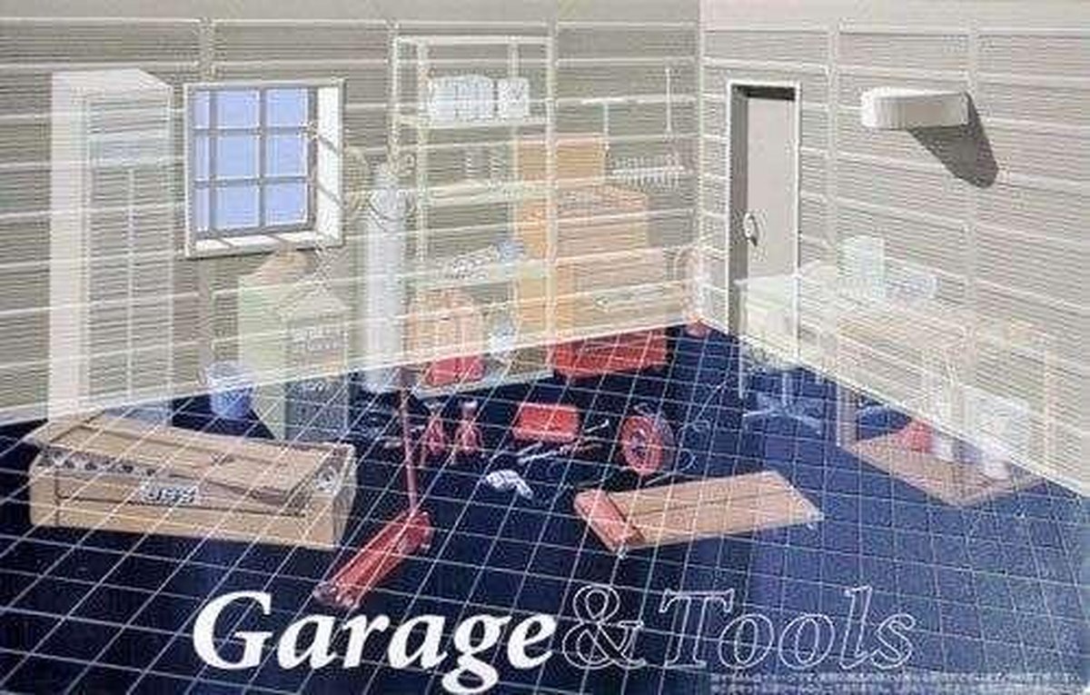 1:24 Fujimi 11504 Diorama Car Garage nr.1 Plastic kit