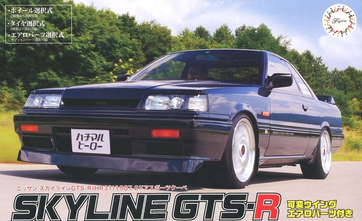 Fujimi 1:24 SKYLINE GTS-R HR31 1987