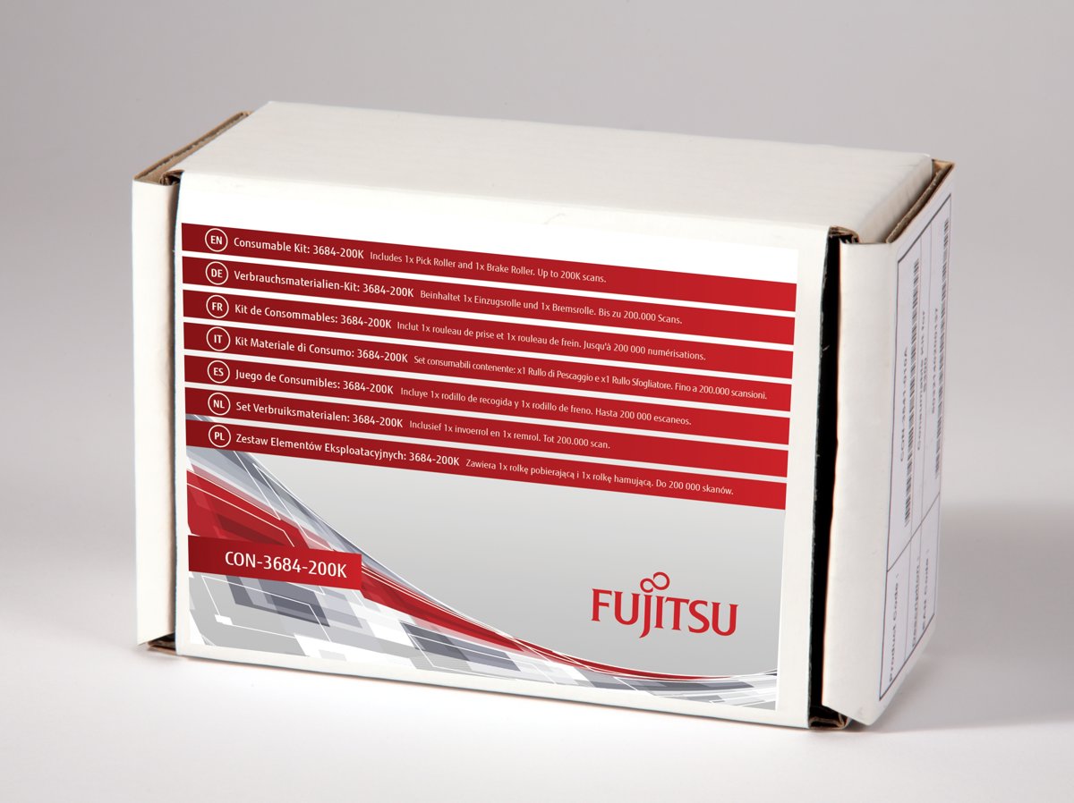 Fujitsu 3684-200K Scanner Wals