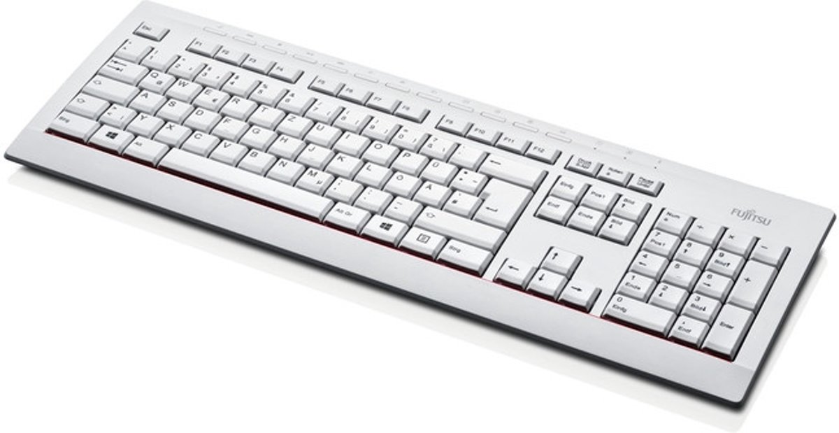 Fujitsu KB521 toetsenbord USB Engels Grijs