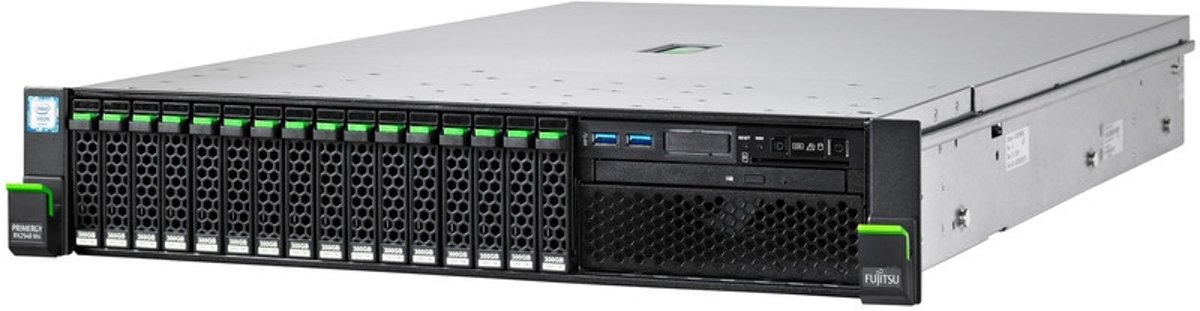 Fujitsu PRIMERGY RX2540 M4 2.1GHz 4110 800W Rack (2U) server